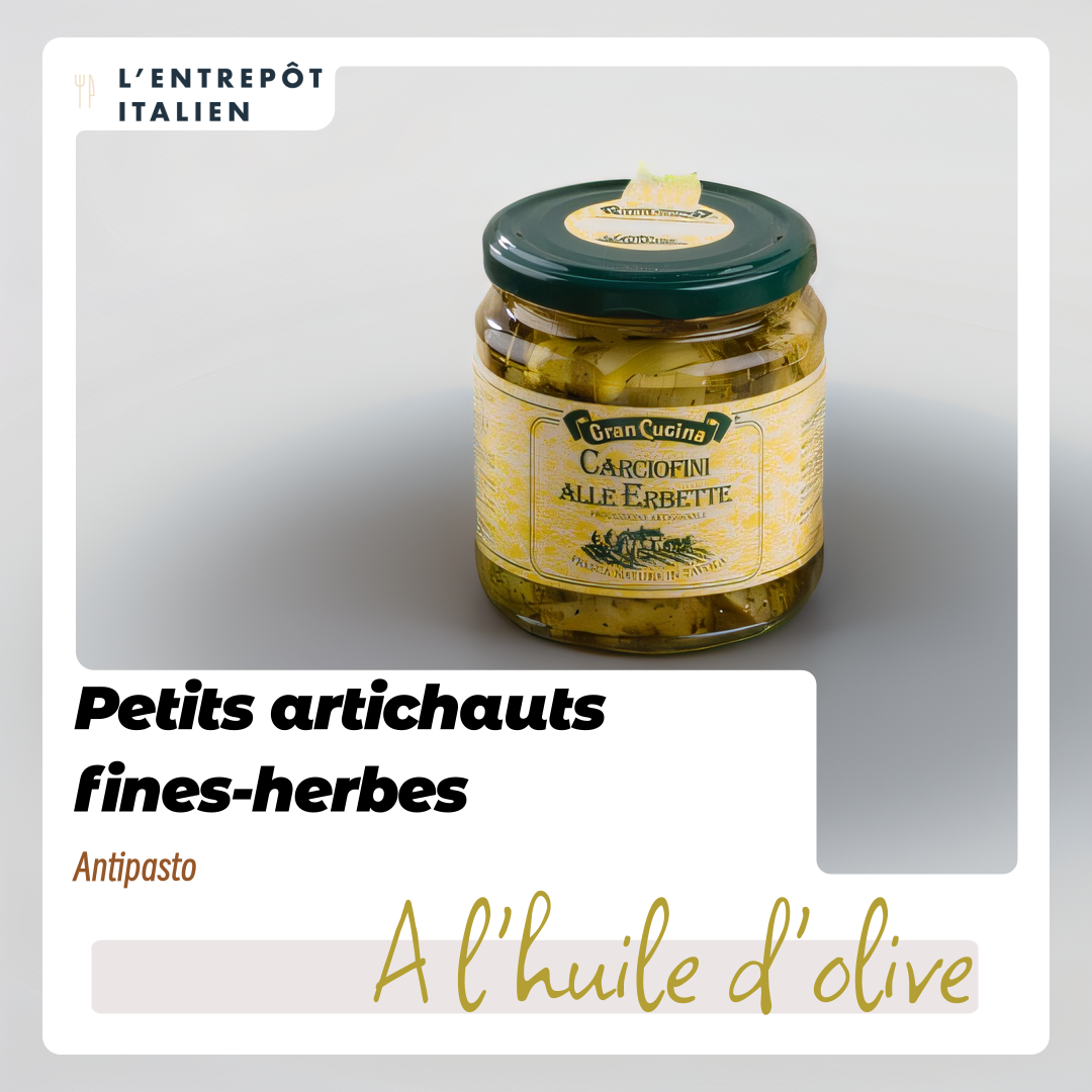 Petits Artichauts aux Fines Herbes et Huile d'Olive 280g