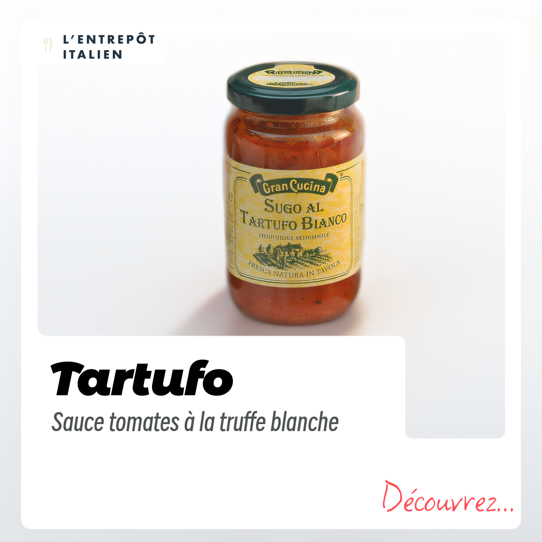 Sauce Tomate à la Truffe Blanche 180G