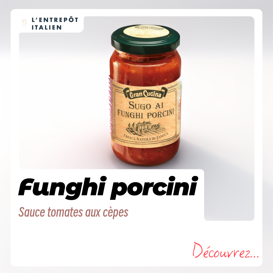 Sauce Tomate aux Cèpes 180G