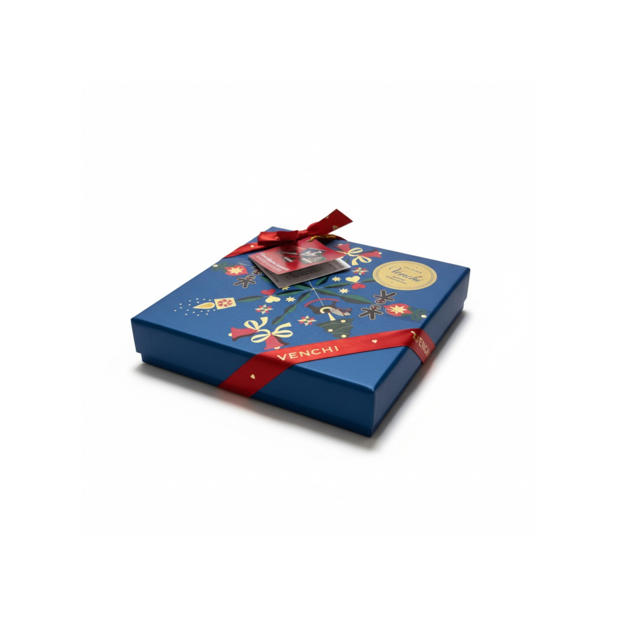 Boite cadeaux NOEL chocolat noir & lait 130g