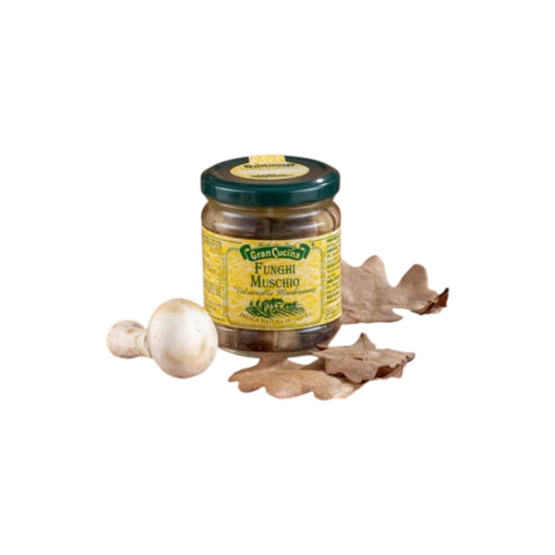 Champignons Muschio à l'huile d'olive 180g