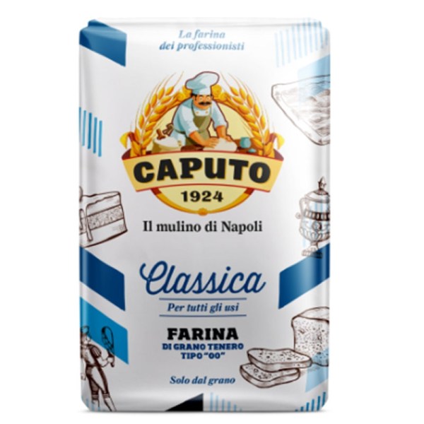 Farine de Blé CAPUTO Classica Type 00 Sachet Bleu 1Kg