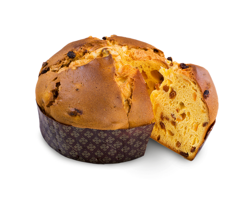 Panettone Traditionnel sans glaçage 1kg Emballage Cellophane
