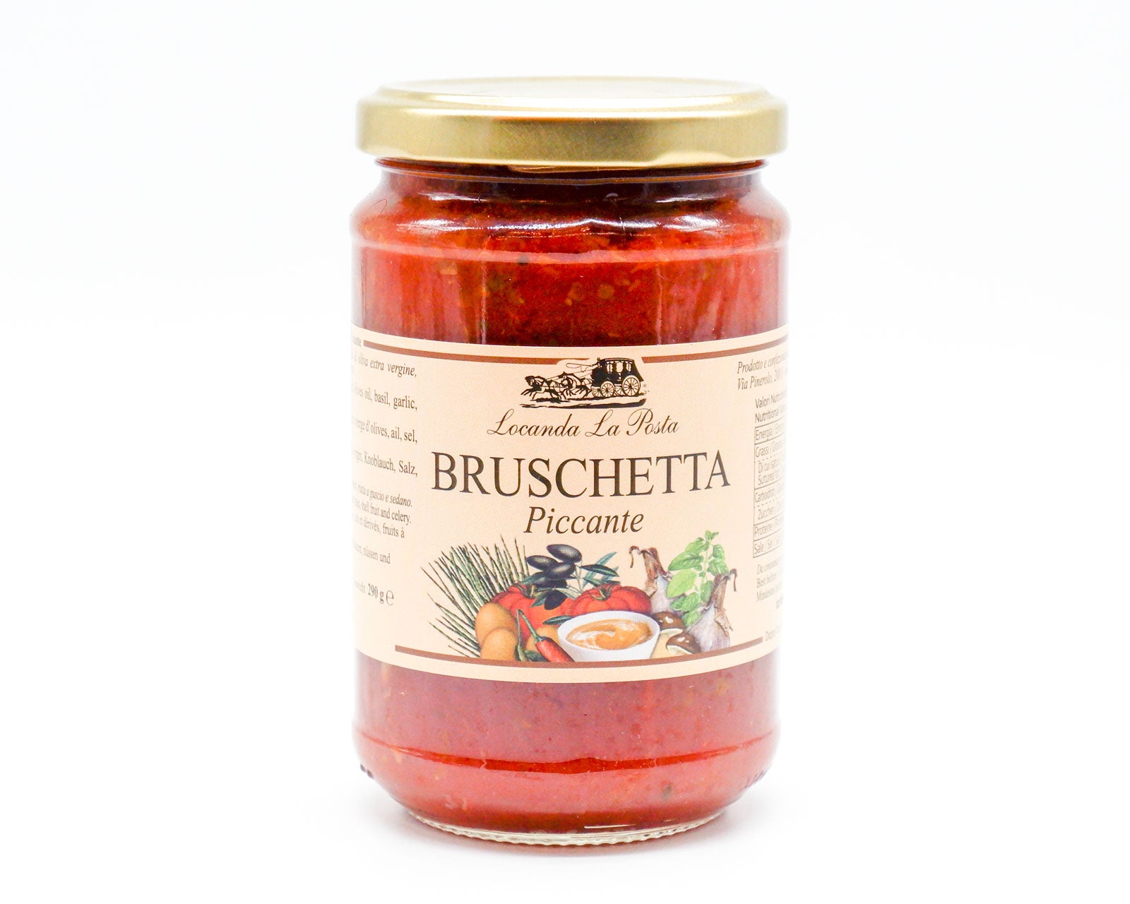 Sauce Bruschetta Pimentée 290G