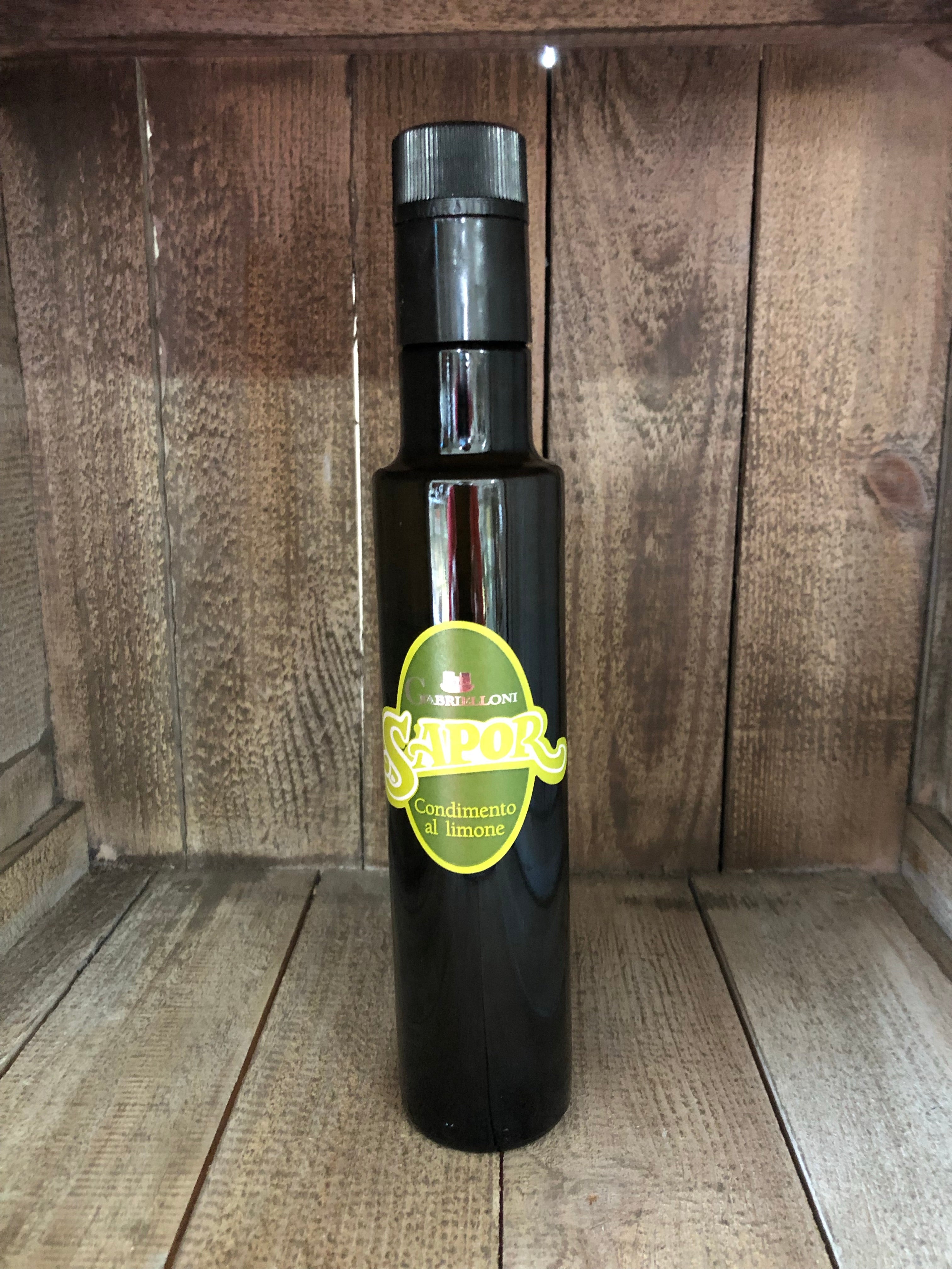 Huile d'Olive Extra Vierge et Citron Frais Gabrielloni  0.25L