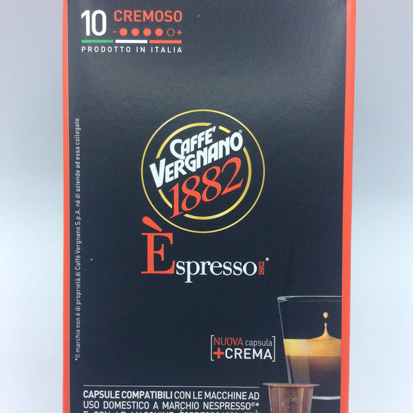 Capsules Café Espresso Crema pour machine TRE MINI boite de 10 Capsules