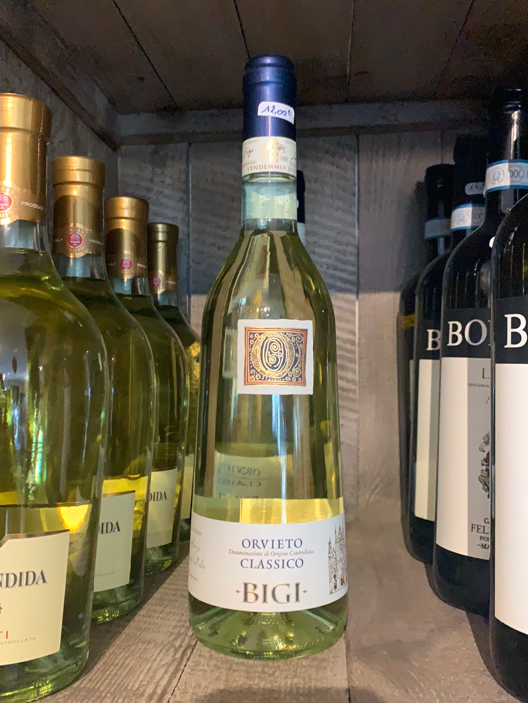 Vin Blanc ORVIETO CLASSICO BIGI DOC 750ml  12.5°