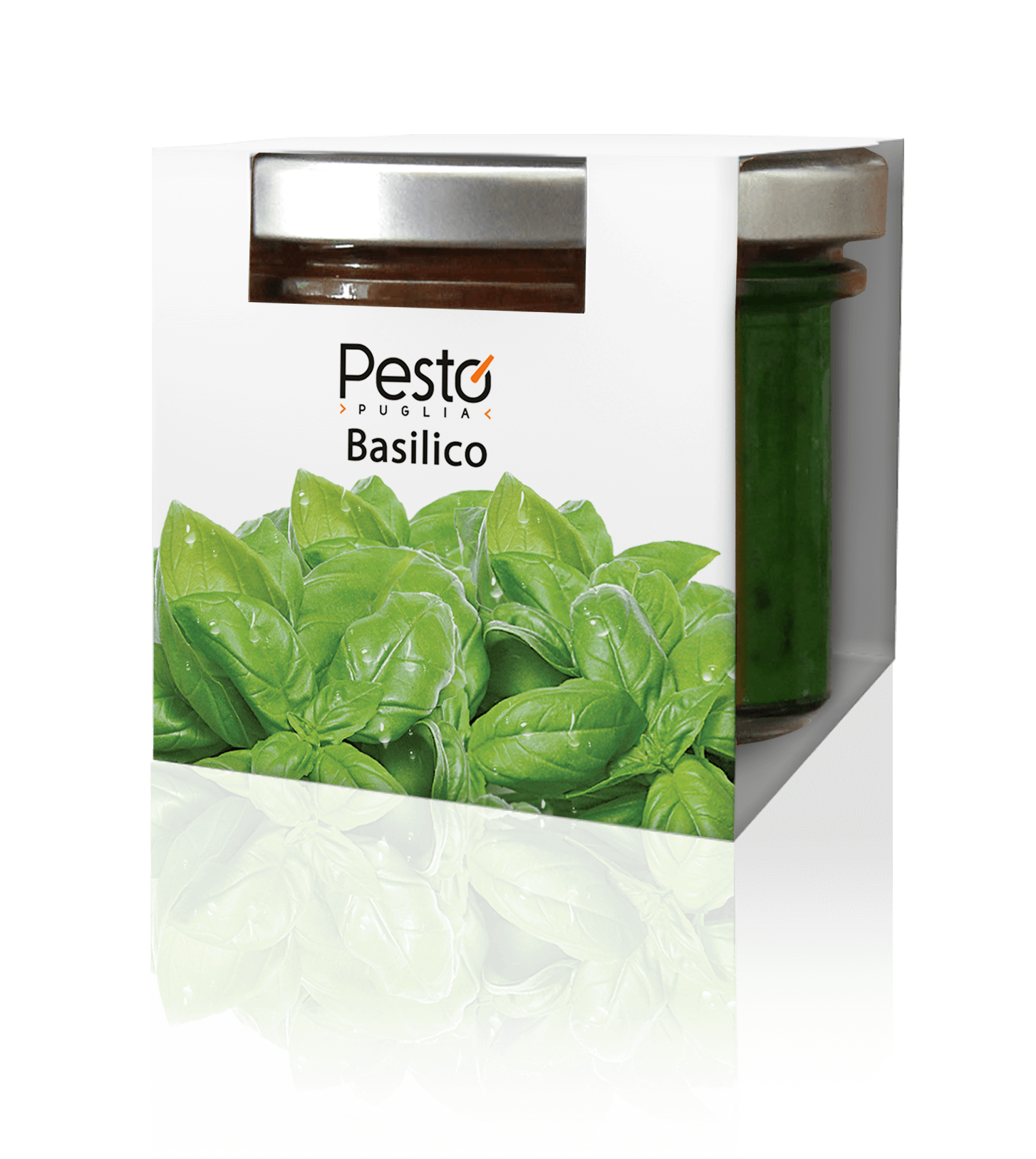 Pesto 'Pugliese' basilic et amande - L'entrep&ocirc;t italien